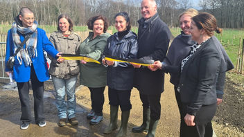 Voedselbos Pietersheim in Lanaken officieel geopend