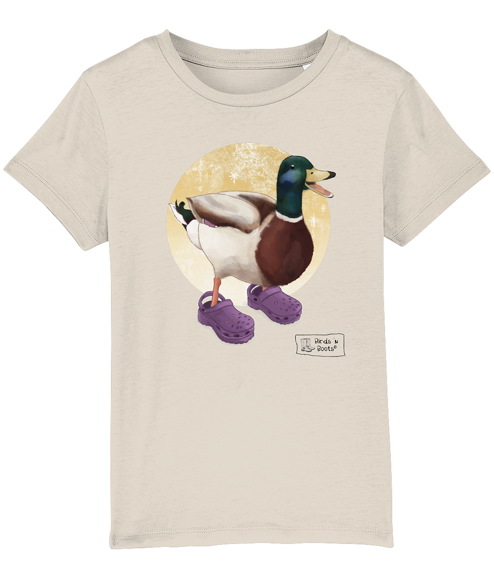 Thumbnail: Snacks the Duck // Kids T-Shirt (Organic Cotton)