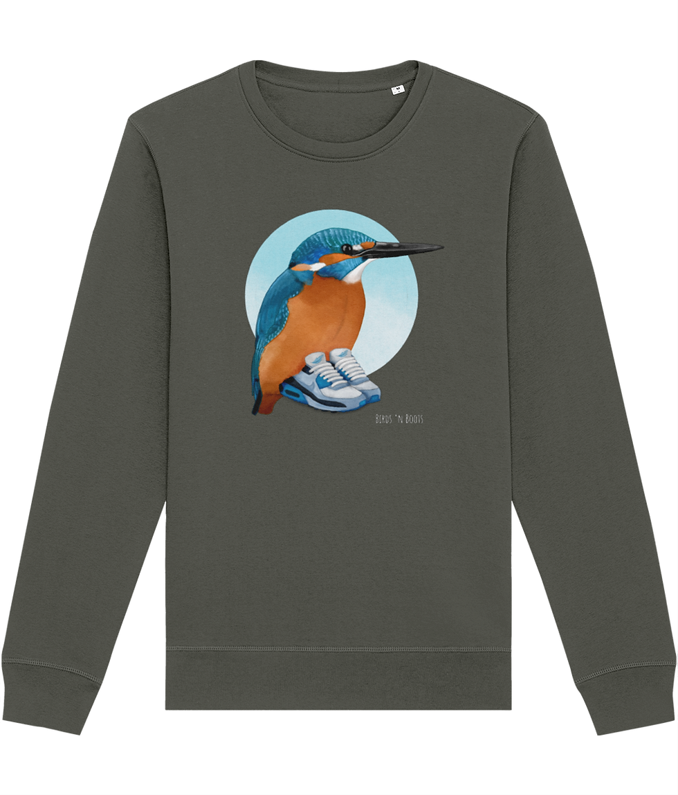 Thumbnail: Zack the Kingfisher // Unisex Sweater