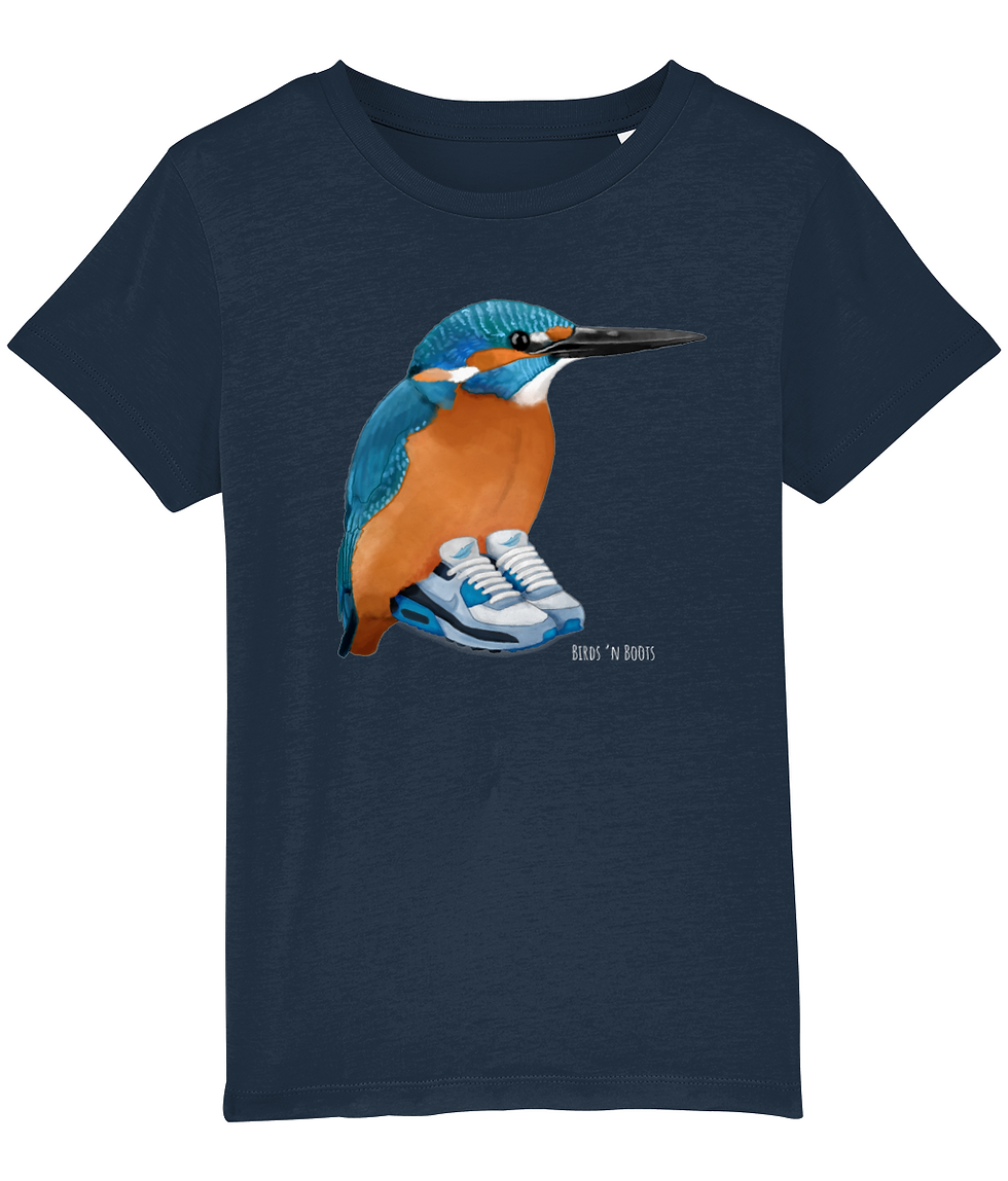 Thumbnail: Zack the Kingfisher // Kids' T-Shirt