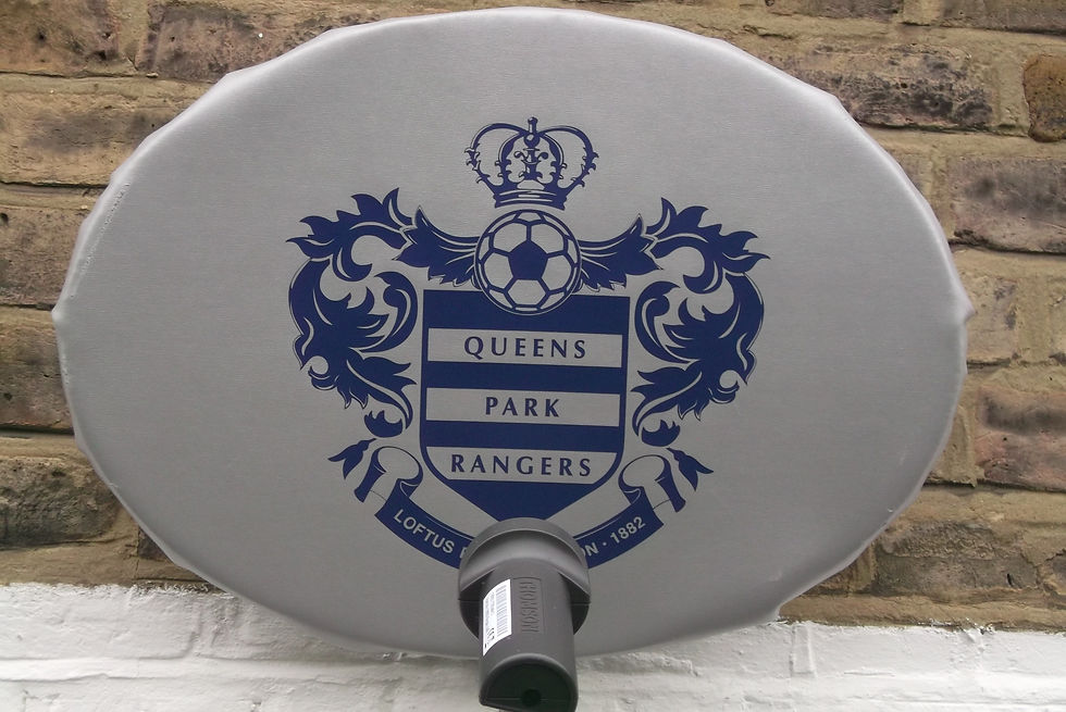 Queens Park Rangers FC Sky Dish Cove