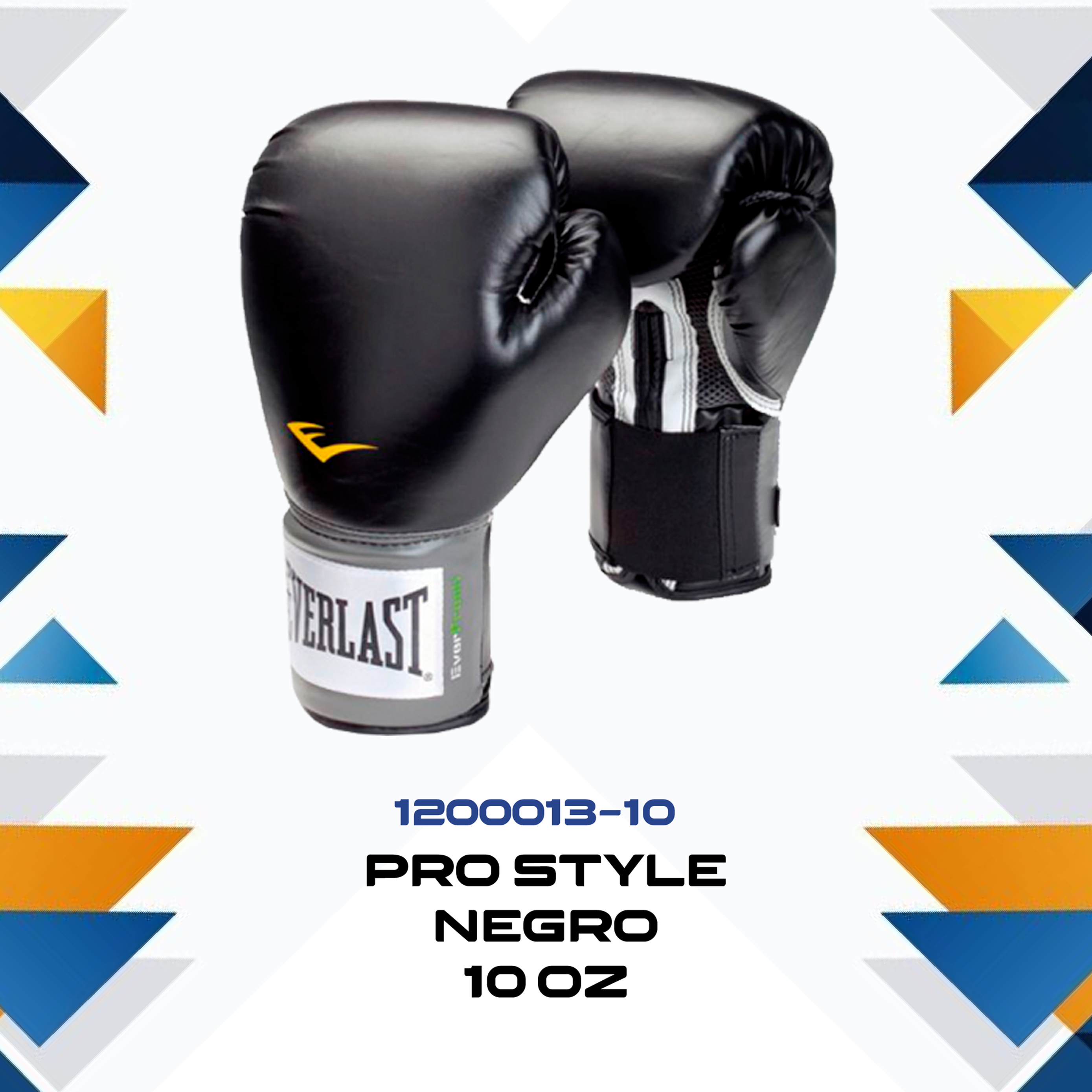 GUANTES DE BOX PRO STYLE NEGRO