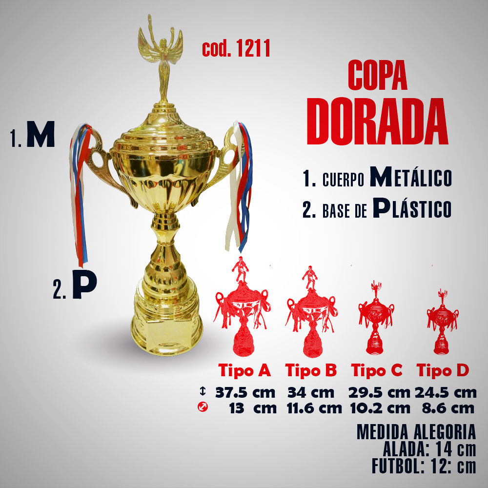 CHAMPION COPA METALICA COD: 1211