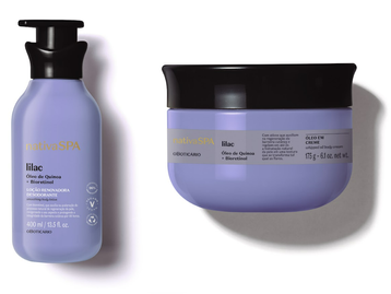 Em composição de flores delicadas e na máxima potência do exclusivo óleo de quinoa, o Boticário expande portfólio com Nativa SPA Lilac
