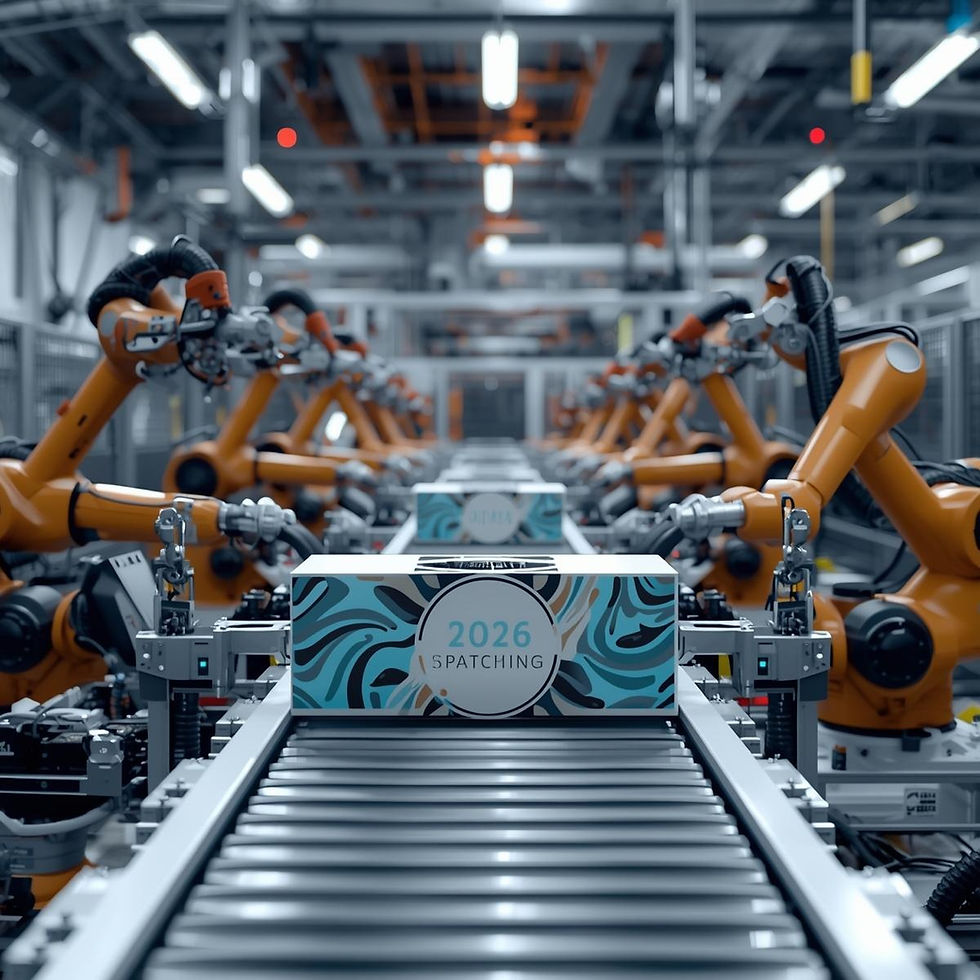 Embalagens em 2026: novos materiais, automação e robótica deixam de ser tendência