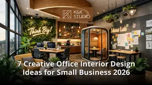7 Creative Office Interior Design Ideas for Small Business 2026