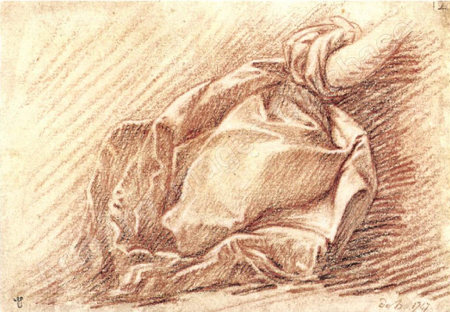 Cat. 2016 D. 23 - Étude de drapé