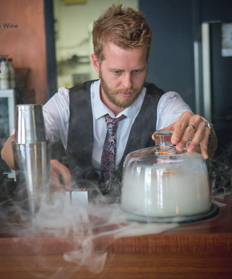 Ross Stevens makes Maple Smoked Old Fashion Cocktail