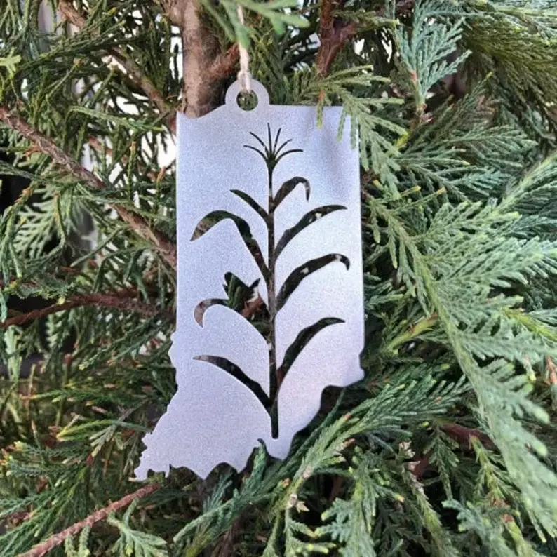 Thumbnail: Indiana Metal Ornament