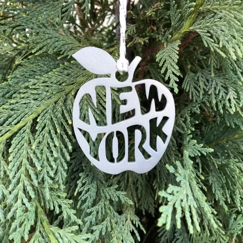 Thumbnail: New York Metal Ornament