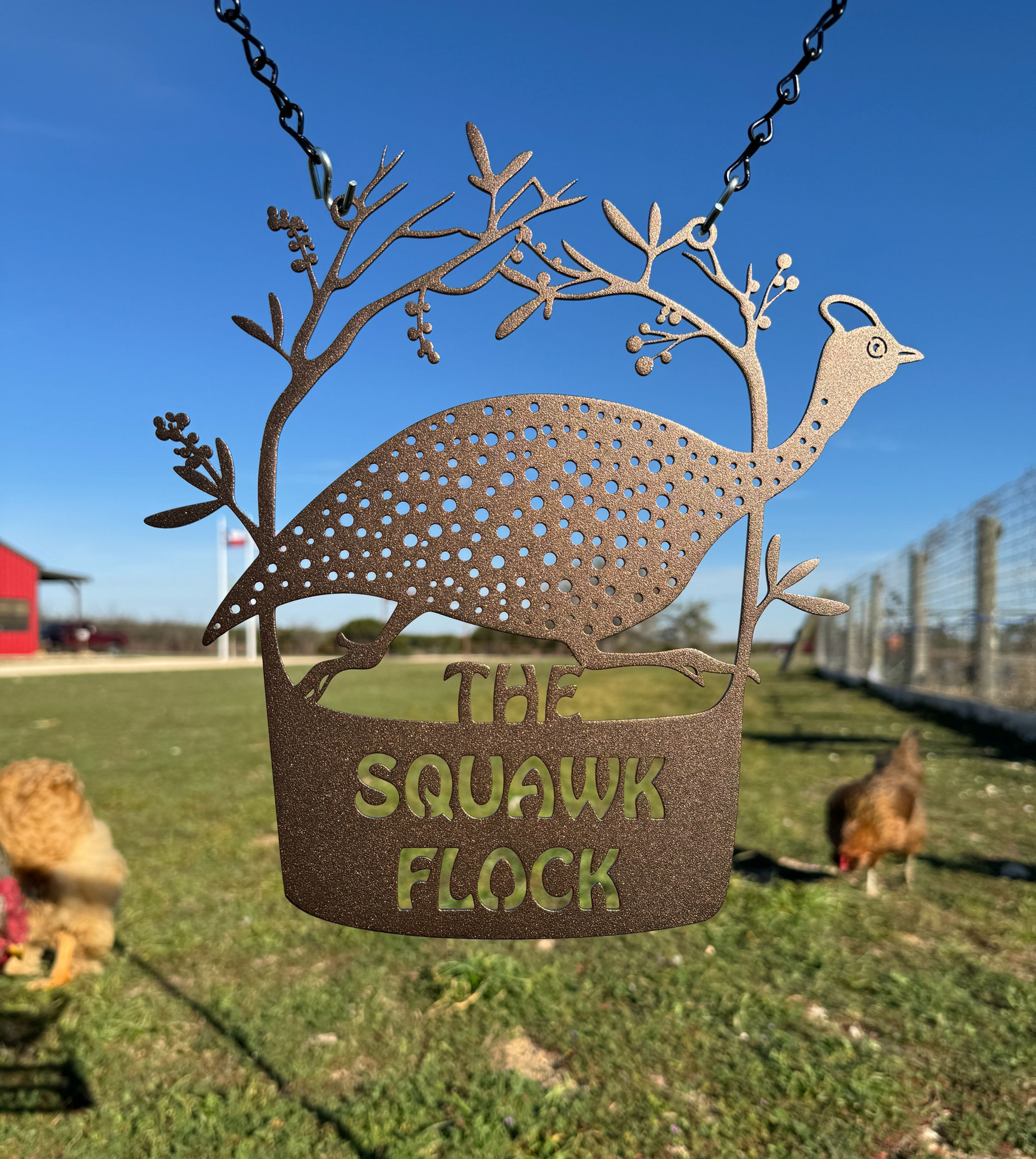 Custom Metal Guinea Sign, Personalized Gift for Guineas