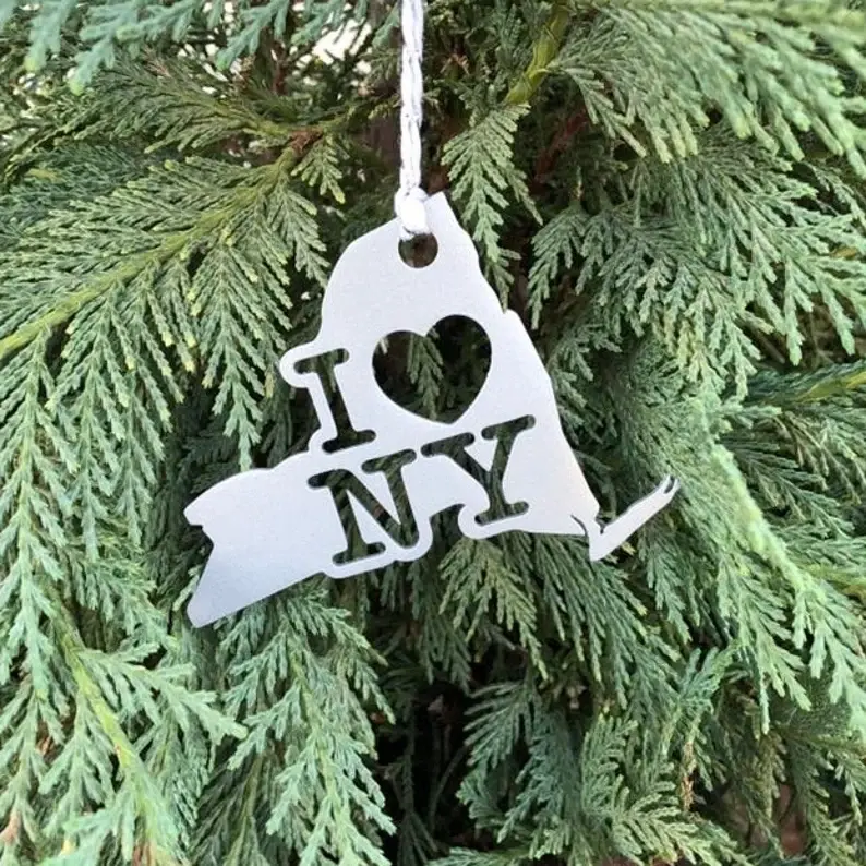 Thumbnail: New York Metal Ornament