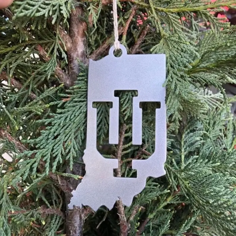 Thumbnail: Indiana Metal Ornament