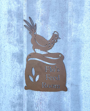 Feed Storage Signage Custom Feed Room Sign, Metal Personalized Barn Decorations | Langley ...