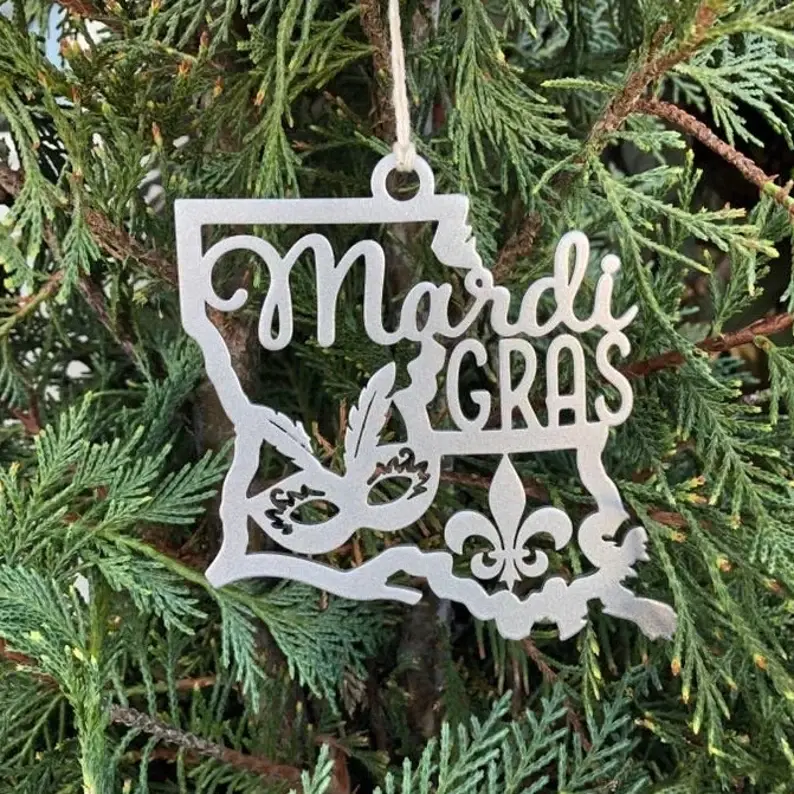 Thumbnail: Louisiana Metal Ornament