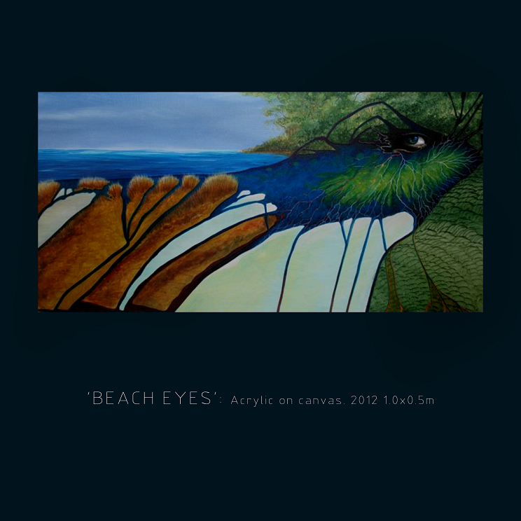 'Beach Eyes' £850 original