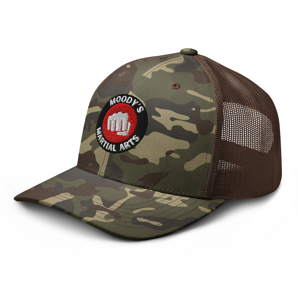 Thumbnail: Camouflage Moody's Embroidered Logo Hat