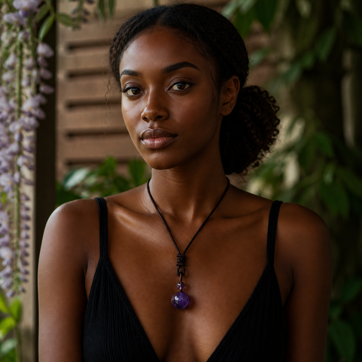 Vertus & Énergie de l’Améthyste — Collier Astréomya