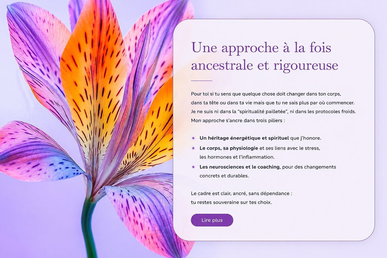 Neurosciences, gestion du stress et accompagnement bien-être proposé par EVERYMO