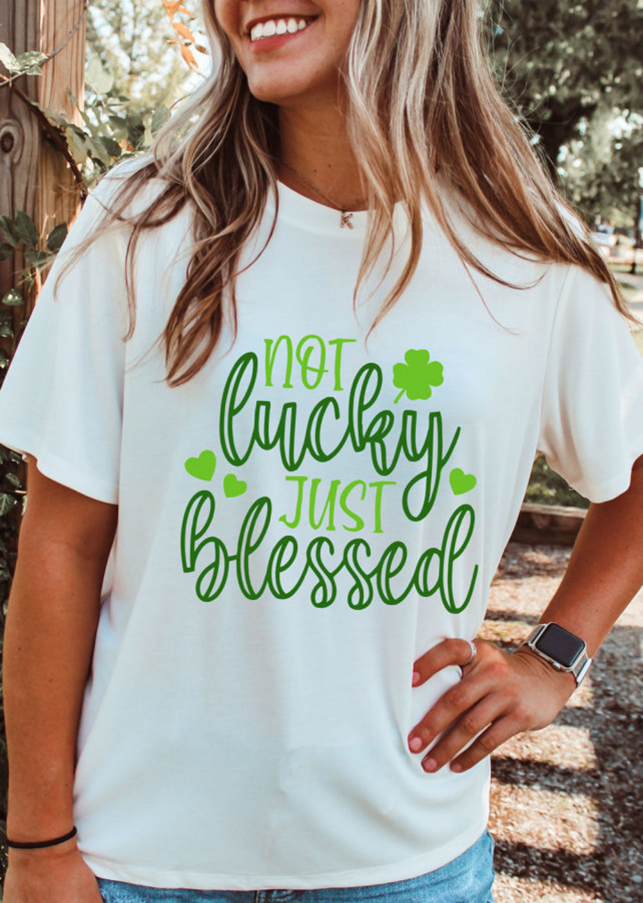 Not Lucky Just Blessed 