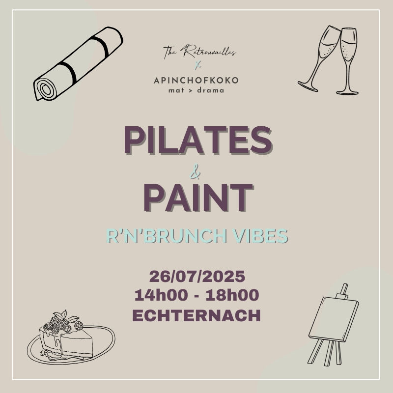 Pilates & Paint – R’n’Brunch Vibes