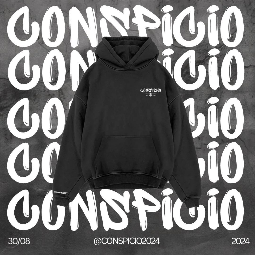 Black Conspicio Hoodie