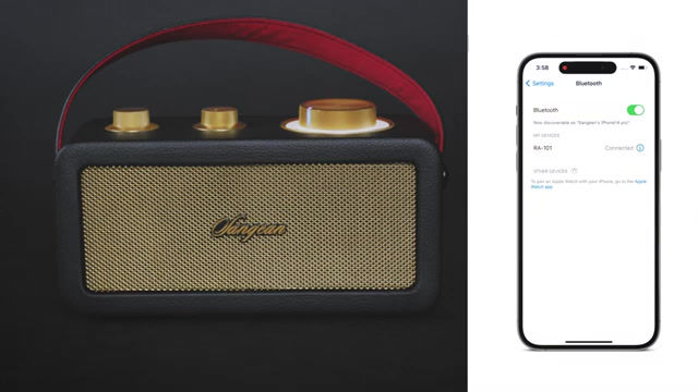 Thumbnail: Radio Sangean RA101 FM/Bluetooth/Rechargeable