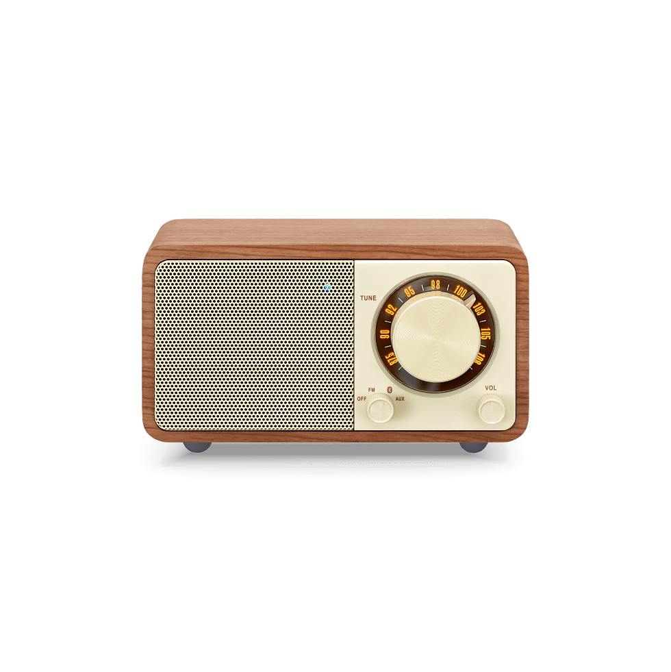 Thumbnail: Radio Sangean WR7 en bois FM/Bluetooth/Rechargeable