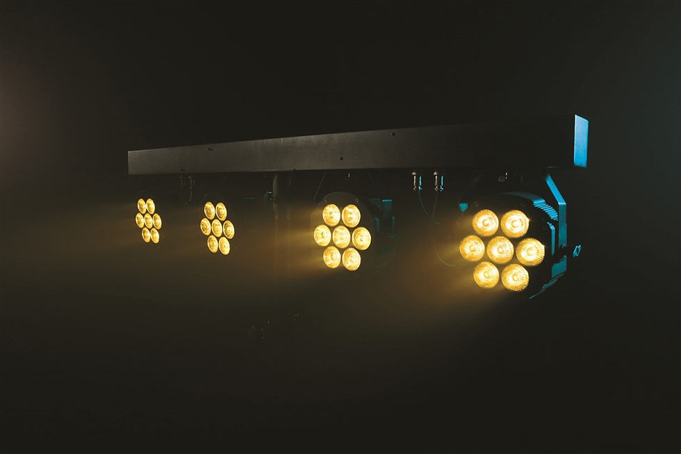 Thumbnail: Barre a led 4X70W autonome
