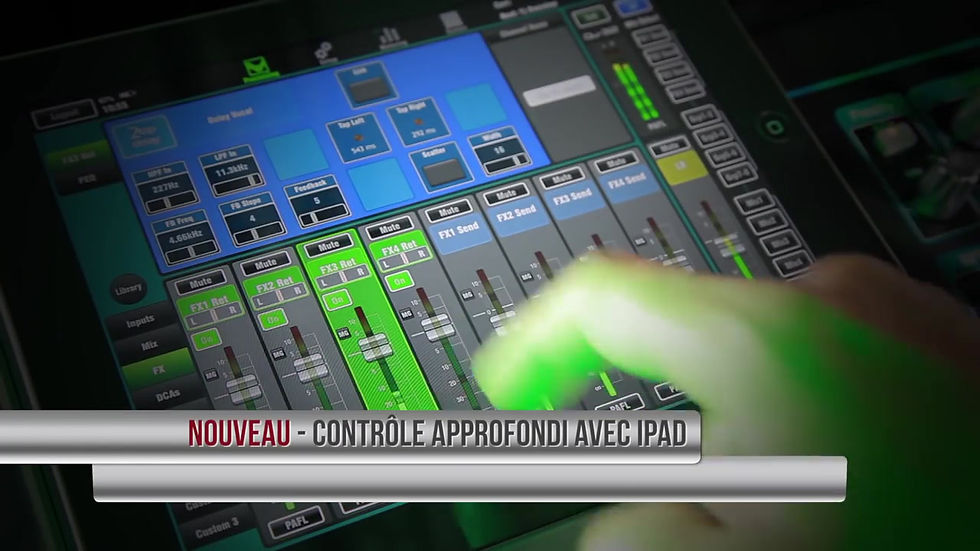 Thumbnail: Table de mixage numerique ALLEN HEATH 24 voies