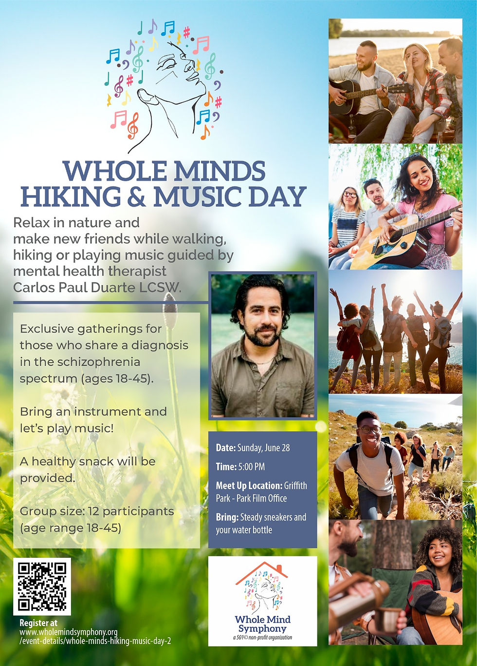 Whole Minds Hiking & Music Day