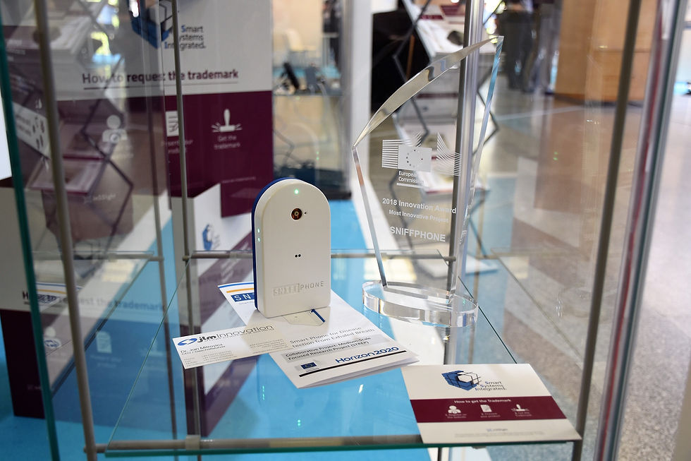 The SniffPhone, winner of the 2018 Innovation Award