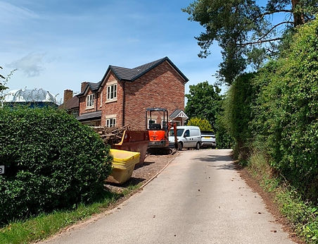 Side of house garden plot new 3 bed detached house.jpg