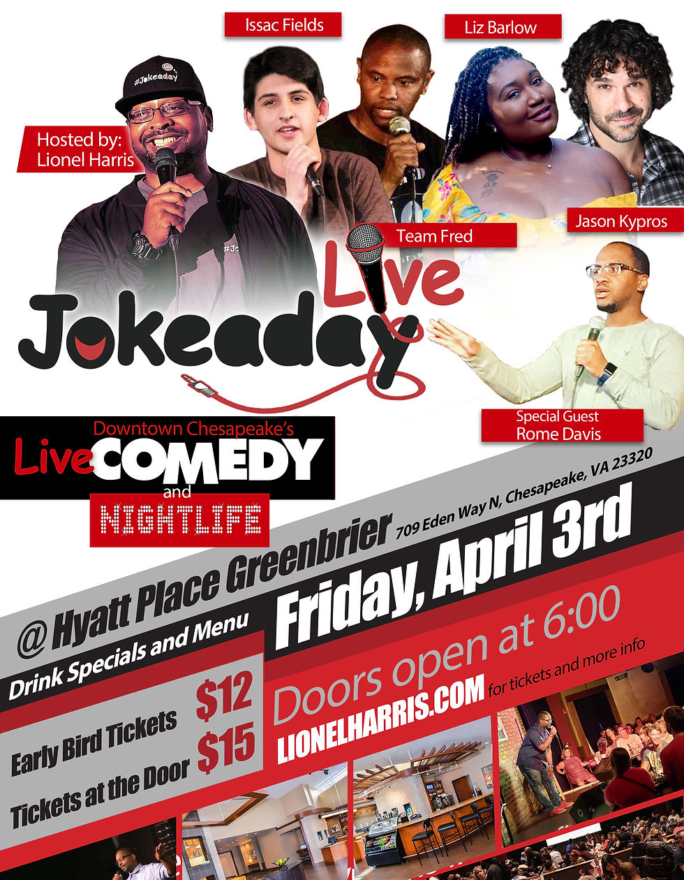 #JOKEADAYLIVE APRIL 3rd SHOW