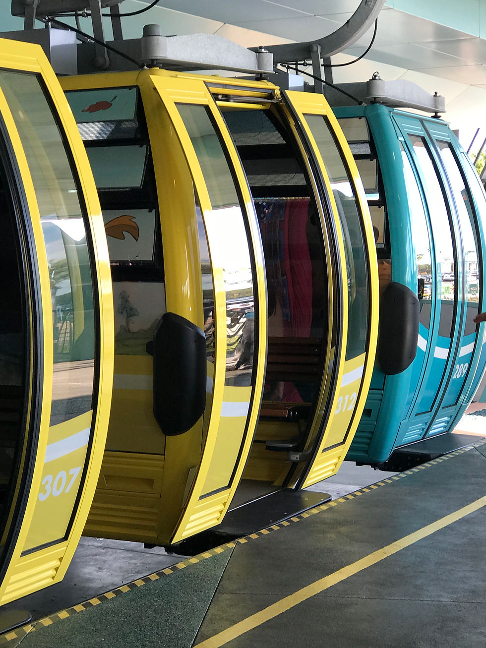 SkyLiners connecting select resorts to Epcot and Hollywood Studios