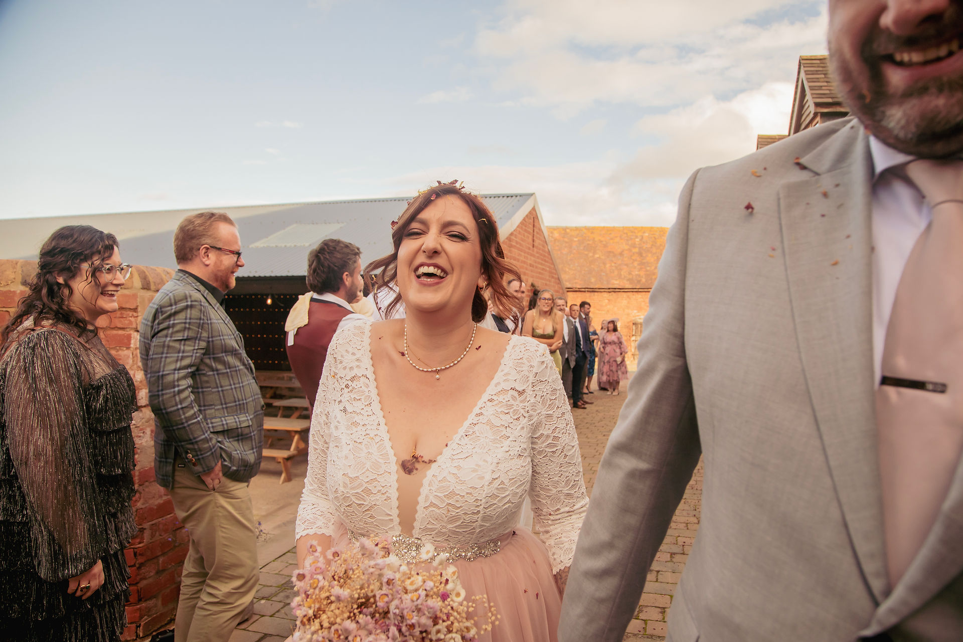 Moat Hall Barns Shrewsbury Wedding Photography
