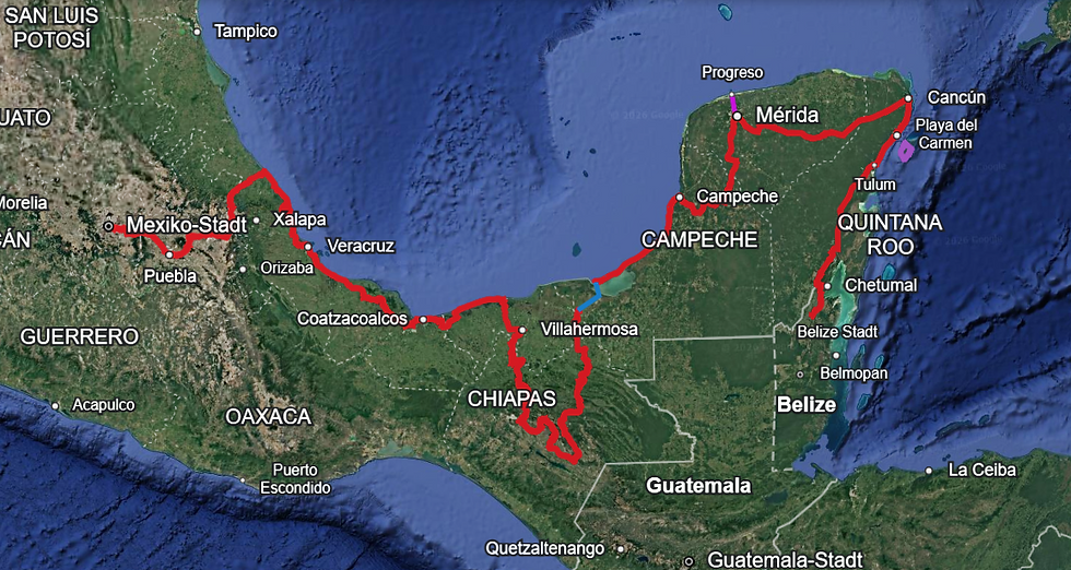 Mexiko und Belize