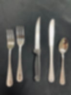 Silver Braided flatware