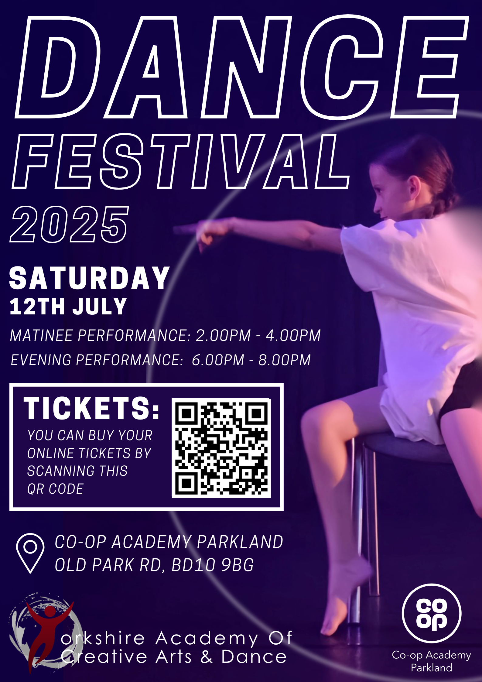 Dance Festival Ticket Saturday 12th July 2025
