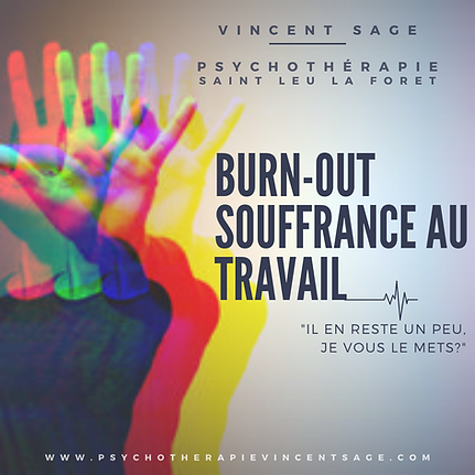 Vincent Sage psychothérapie à Saint-Leu-La-Forêt pour accompagnement du burnout