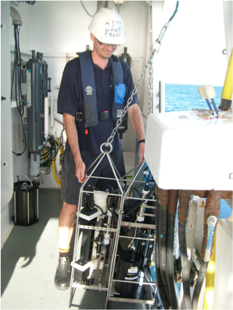 Lachlan in his PhD Student Days on the GBR