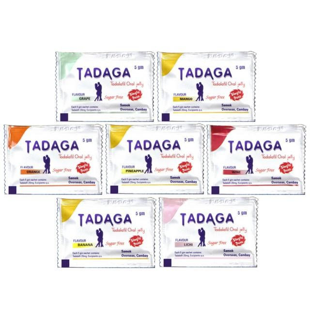 Tadaga Oral Jelly 5 mg - Cialis