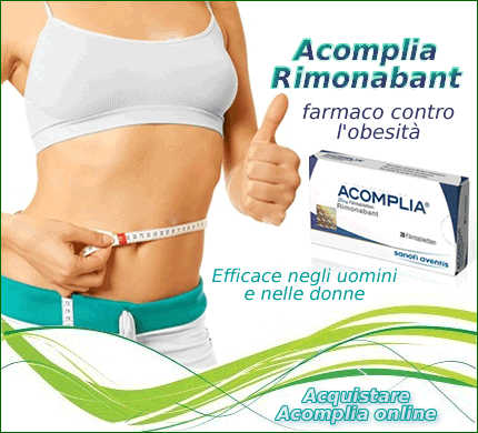Acquista Acomplia generico senza ricetta