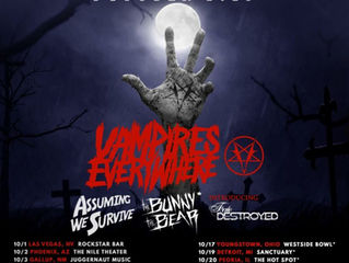 Vampires Everywhere Signs with Cleopatra Records with new Video and Tour Dates!