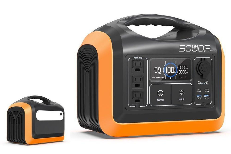 Miniatúra: Prenosná elektráreň s výkonom Ensun 1200 W