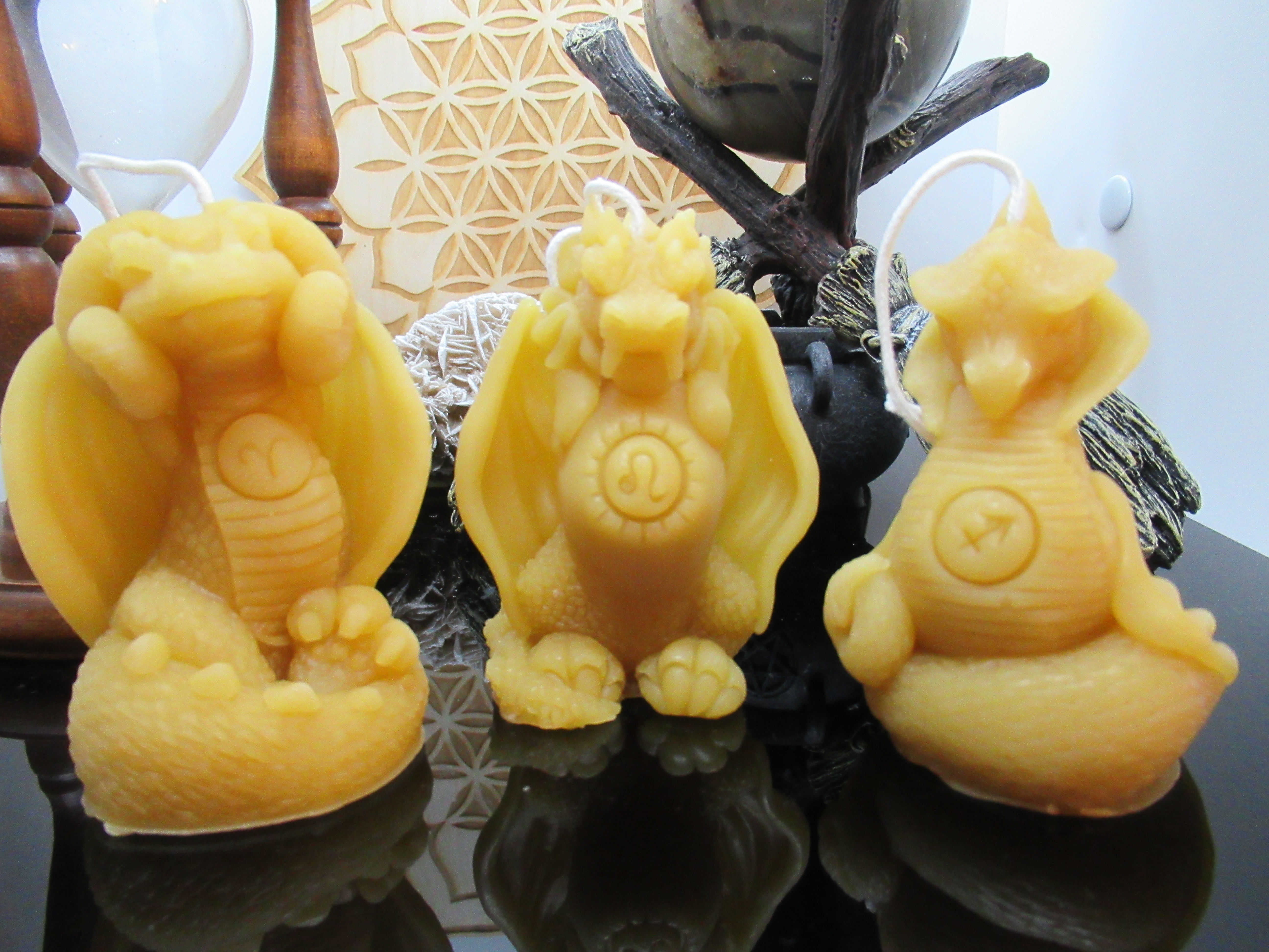 Zodiac Dragons FULL SET in Beeswax