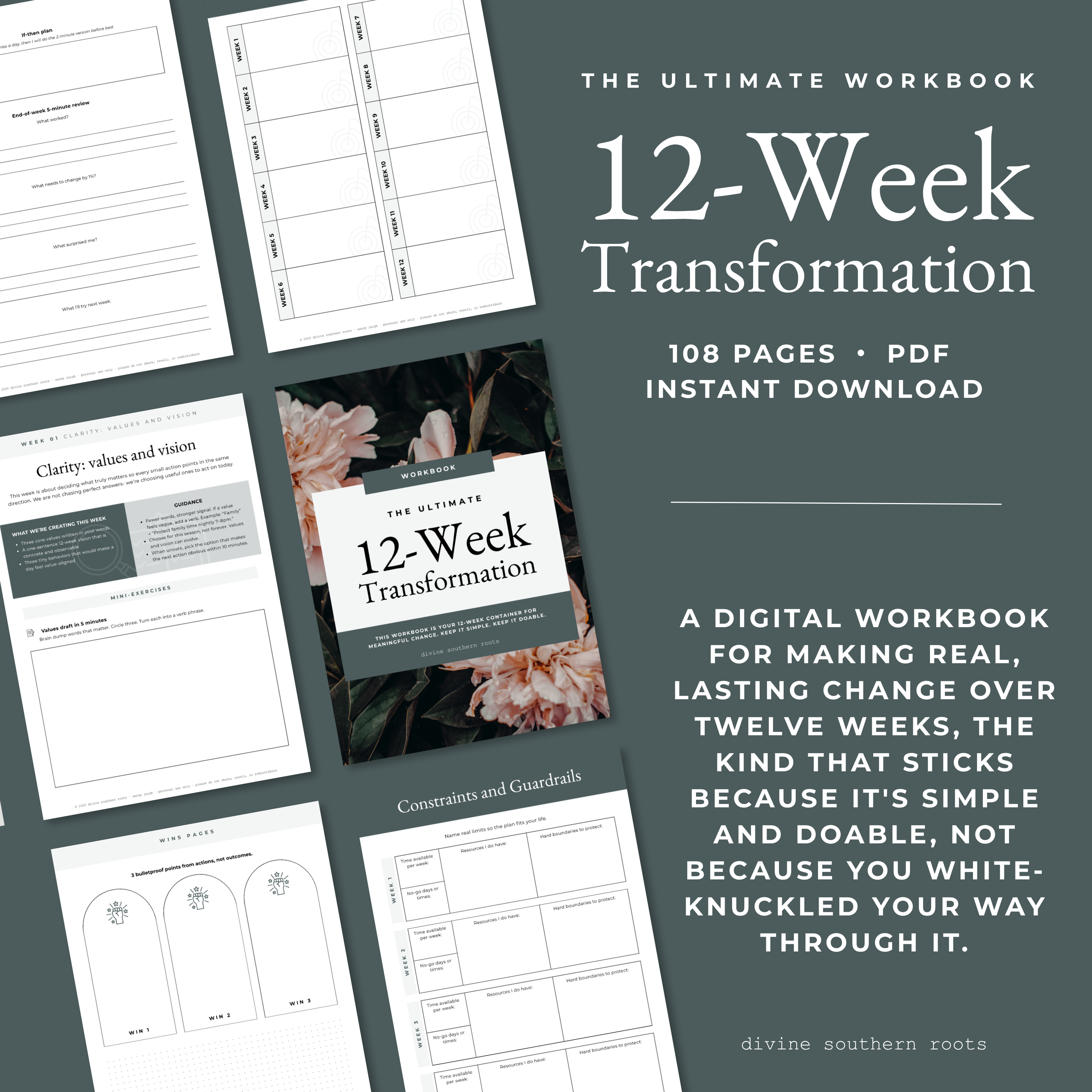 12-Week Transformation Workbook
