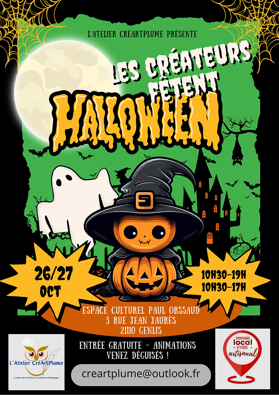 Les créateurs fêtent Halloween ! - Genlis (21)