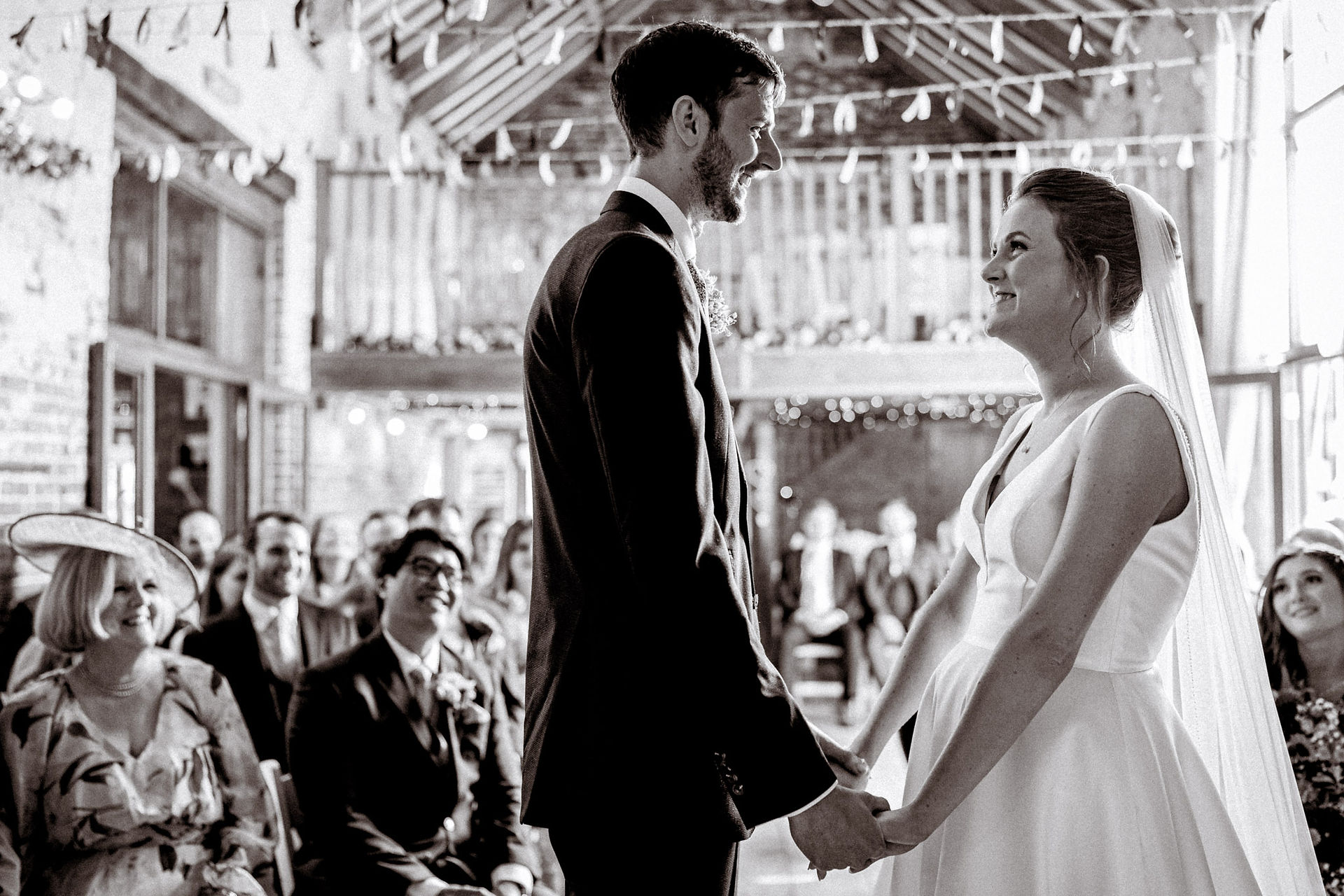 Laura and Mark’s September wedding at The Dairy Barns in Norfolk, featuring candid moments, joyful celebrations, and unique personal touches that made their day unforgettable.