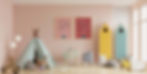 Gefühlsposter im Zimmer
